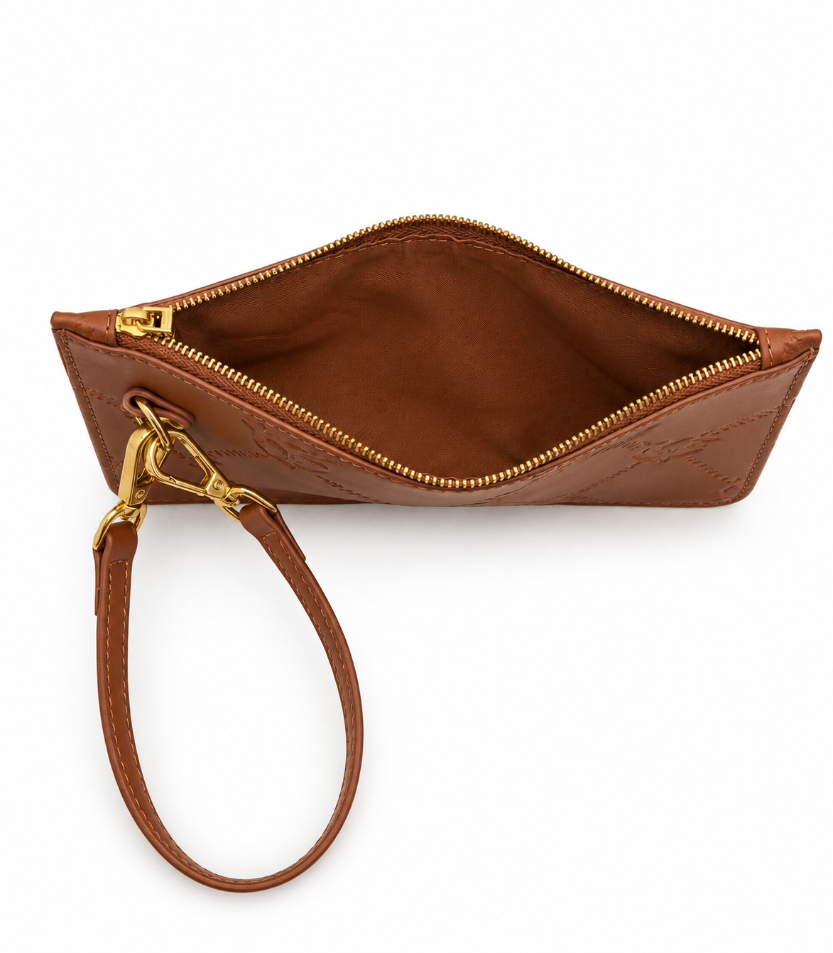 Cristallo Monogram Wristlet