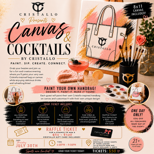 Canvas & Cocktail Ticket