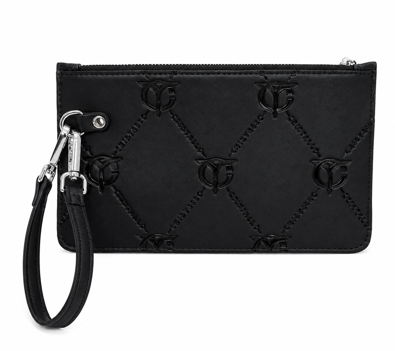 Cristallo Monogram Wristlet