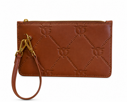 Cristallo Monogram Wristlet